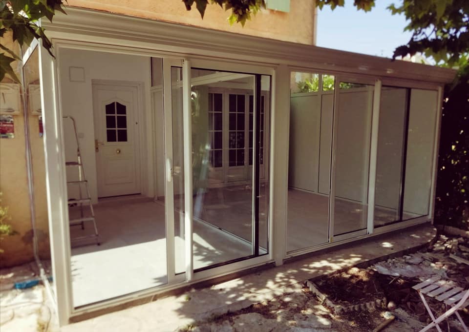 Menuiseries Pvc Aluminium Veranda Laque Blanc 2